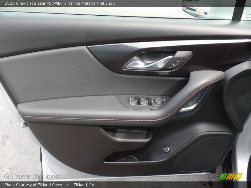 Silver Ice Metallic / Jet Black 2020 Chevrolet Blazer RS AWD