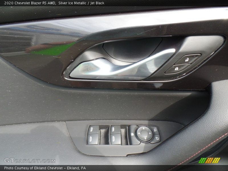 Silver Ice Metallic / Jet Black 2020 Chevrolet Blazer RS AWD