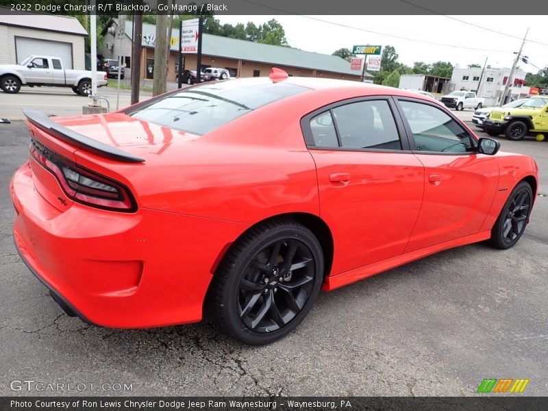 Go Mango / Black 2022 Dodge Charger R/T Blacktop