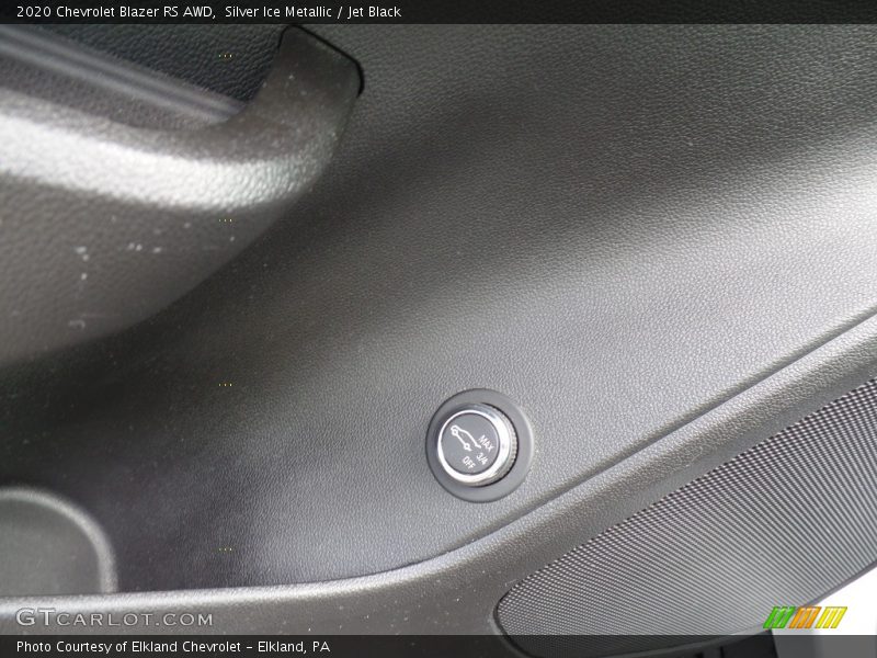 Silver Ice Metallic / Jet Black 2020 Chevrolet Blazer RS AWD