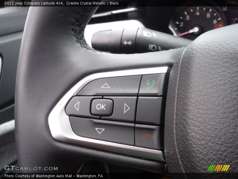 Granite Crystal Metallic / Black 2022 Jeep Compass Latitude 4x4