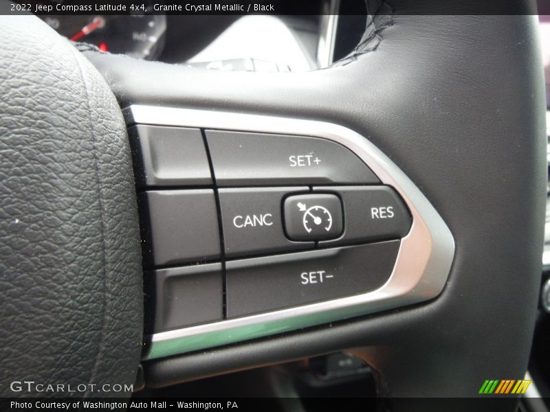 Granite Crystal Metallic / Black 2022 Jeep Compass Latitude 4x4