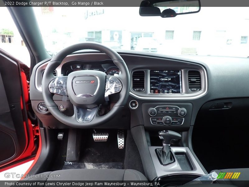 Go Mango / Black 2022 Dodge Charger R/T Blacktop