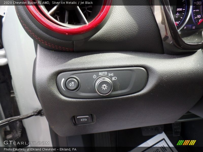 Silver Ice Metallic / Jet Black 2020 Chevrolet Blazer RS AWD