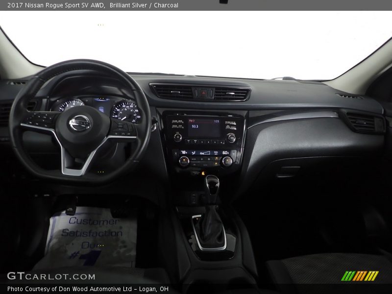 Brilliant Silver / Charcoal 2017 Nissan Rogue Sport SV AWD
