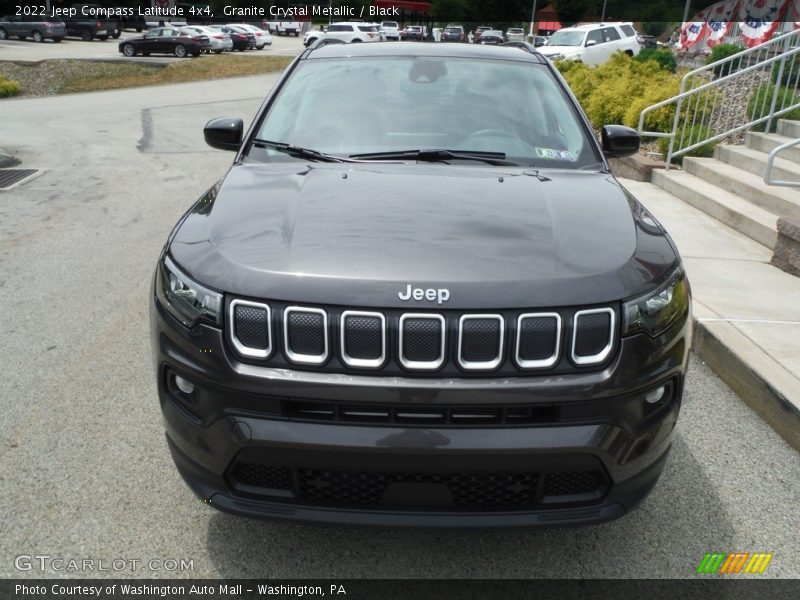 Granite Crystal Metallic / Black 2022 Jeep Compass Latitude 4x4