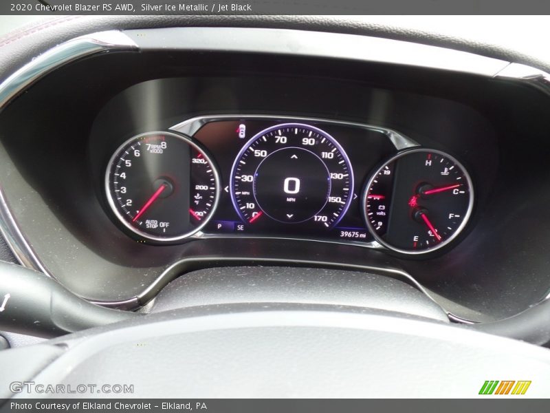 Silver Ice Metallic / Jet Black 2020 Chevrolet Blazer RS AWD