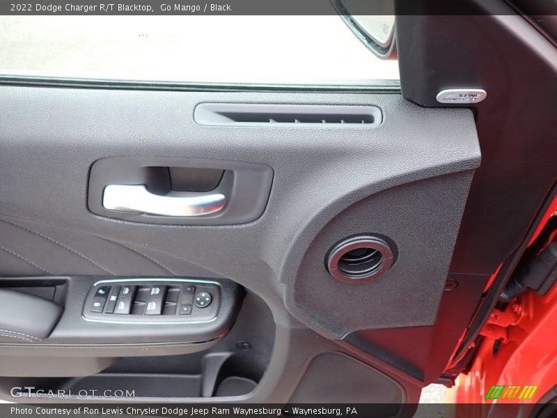 Go Mango / Black 2022 Dodge Charger R/T Blacktop