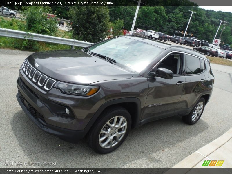 Granite Crystal Metallic / Black 2022 Jeep Compass Latitude 4x4