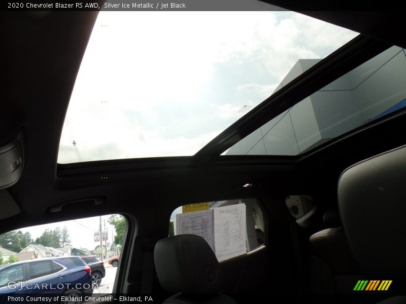 Silver Ice Metallic / Jet Black 2020 Chevrolet Blazer RS AWD