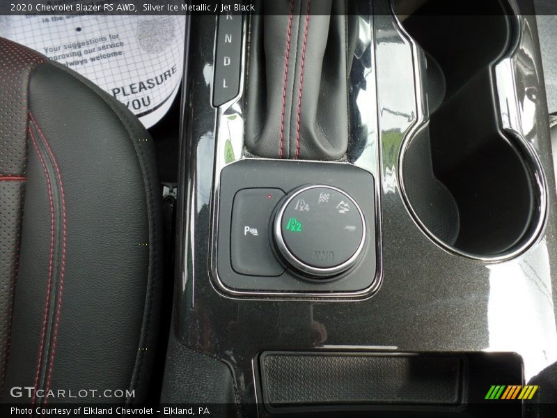 Silver Ice Metallic / Jet Black 2020 Chevrolet Blazer RS AWD