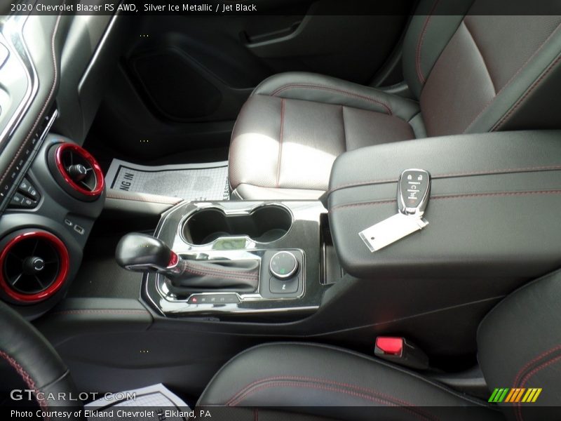 Silver Ice Metallic / Jet Black 2020 Chevrolet Blazer RS AWD