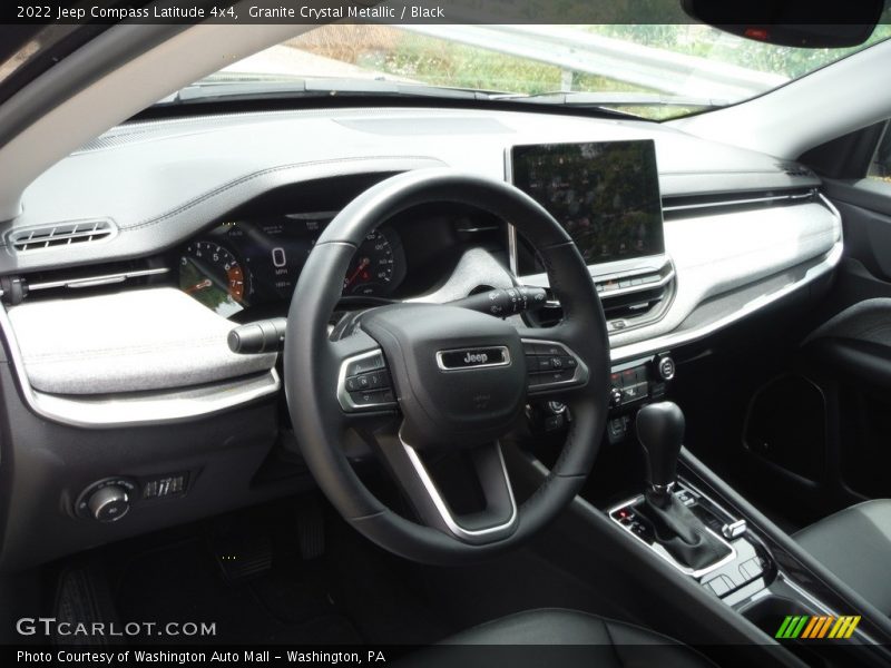 Granite Crystal Metallic / Black 2022 Jeep Compass Latitude 4x4