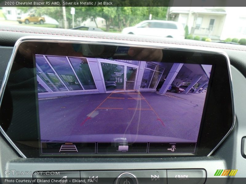 Silver Ice Metallic / Jet Black 2020 Chevrolet Blazer RS AWD