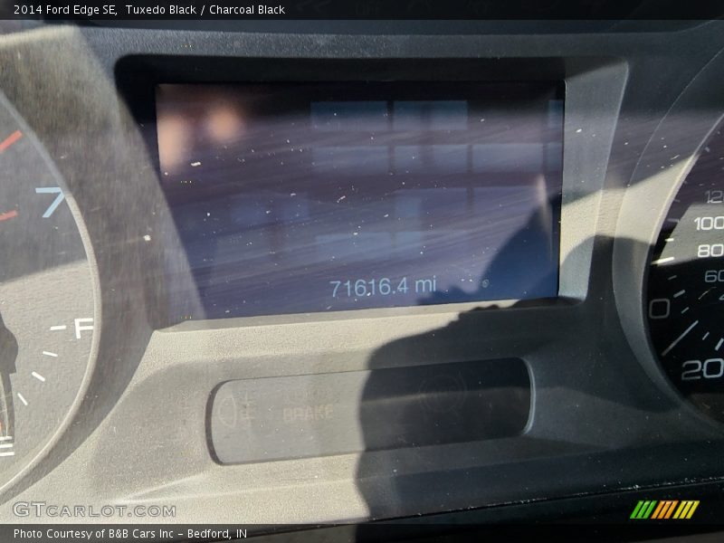 Tuxedo Black / Charcoal Black 2014 Ford Edge SE