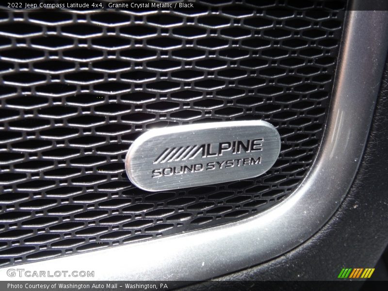 Granite Crystal Metallic / Black 2022 Jeep Compass Latitude 4x4