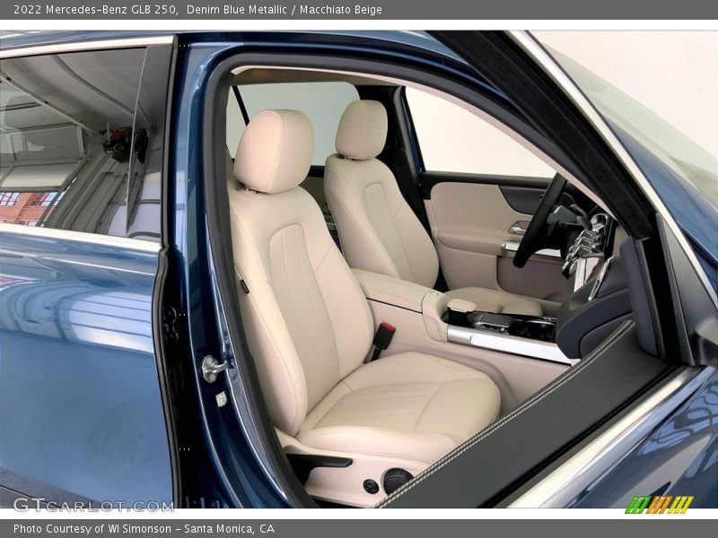 Denim Blue Metallic / Macchiato Beige 2022 Mercedes-Benz GLB 250