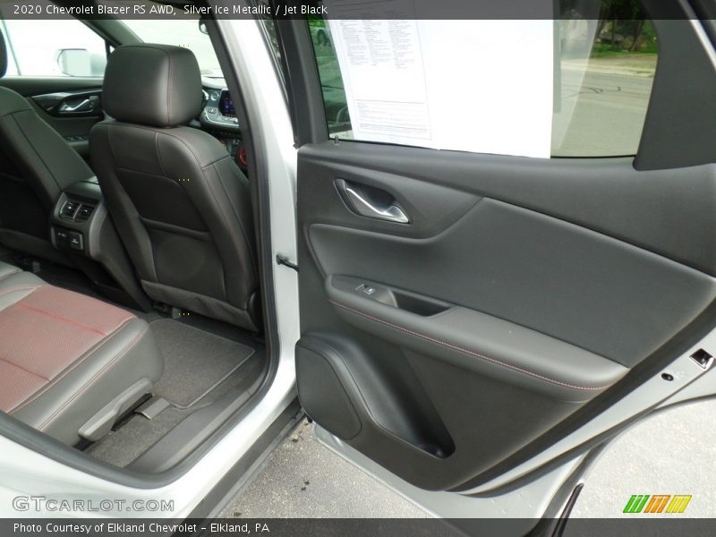 Silver Ice Metallic / Jet Black 2020 Chevrolet Blazer RS AWD