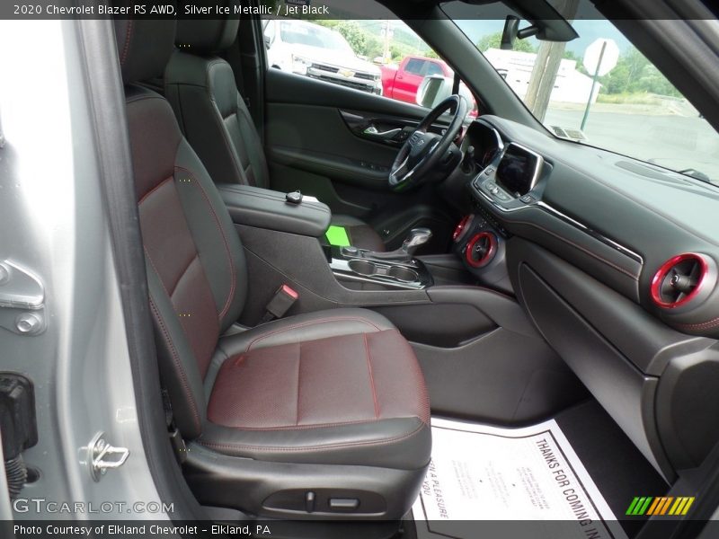 Silver Ice Metallic / Jet Black 2020 Chevrolet Blazer RS AWD