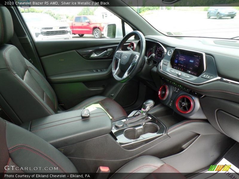 Silver Ice Metallic / Jet Black 2020 Chevrolet Blazer RS AWD