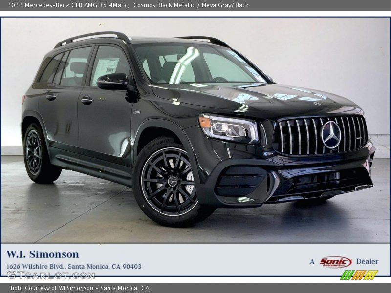Cosmos Black Metallic / Neva Gray/Black 2022 Mercedes-Benz GLB AMG 35 4Matic
