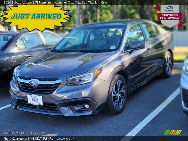 Magnetite Gray Metallic / Titanium Gray 2020 Subaru Legacy 2.5i Premium