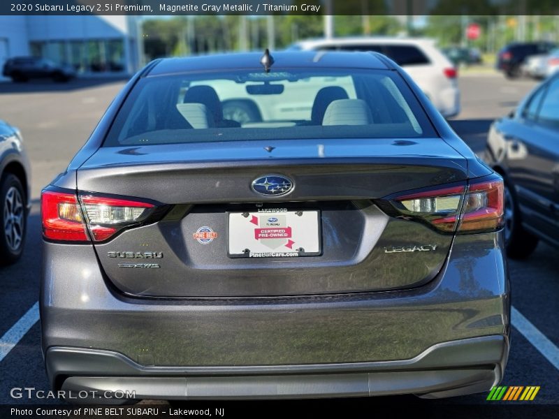 Magnetite Gray Metallic / Titanium Gray 2020 Subaru Legacy 2.5i Premium