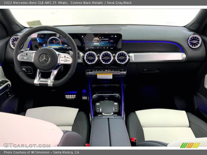 Dashboard of 2022 GLB AMG 35 4Matic