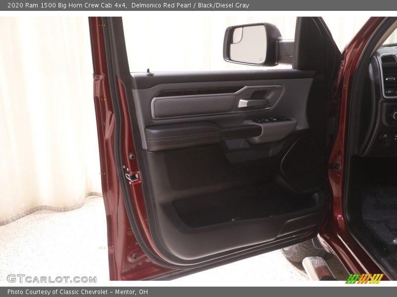 Delmonico Red Pearl / Black/Diesel Gray 2020 Ram 1500 Big Horn Crew Cab 4x4