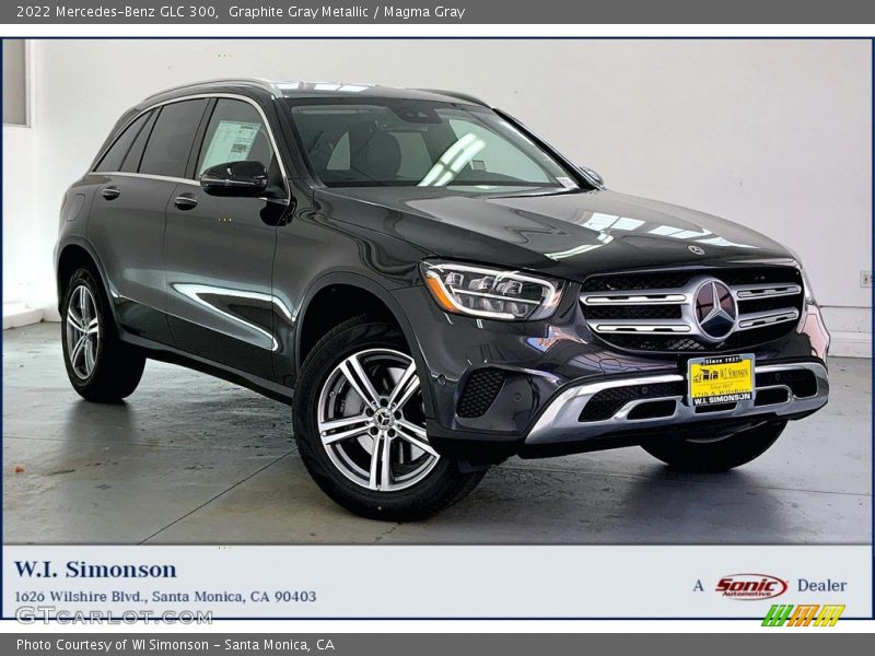 Graphite Gray Metallic / Magma Gray 2022 Mercedes-Benz GLC 300
