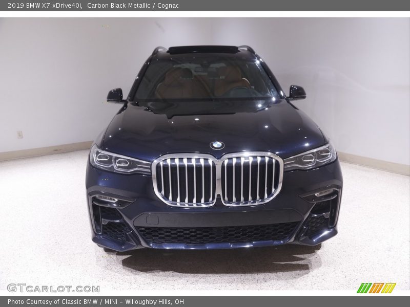 Carbon Black Metallic / Cognac 2019 BMW X7 xDrive40i