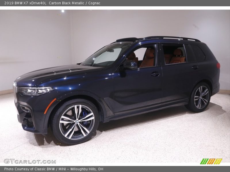 Carbon Black Metallic / Cognac 2019 BMW X7 xDrive40i