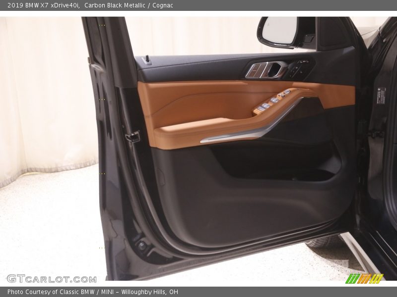 Carbon Black Metallic / Cognac 2019 BMW X7 xDrive40i