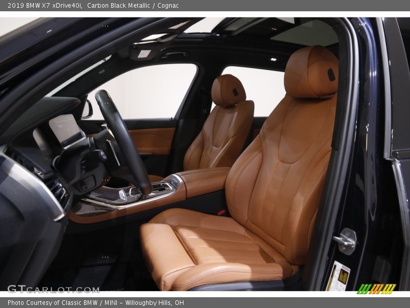 Carbon Black Metallic / Cognac 2019 BMW X7 xDrive40i