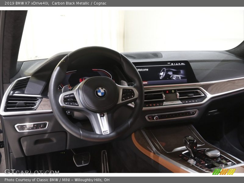 Carbon Black Metallic / Cognac 2019 BMW X7 xDrive40i