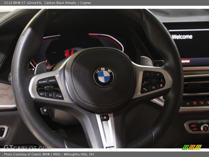 Carbon Black Metallic / Cognac 2019 BMW X7 xDrive40i