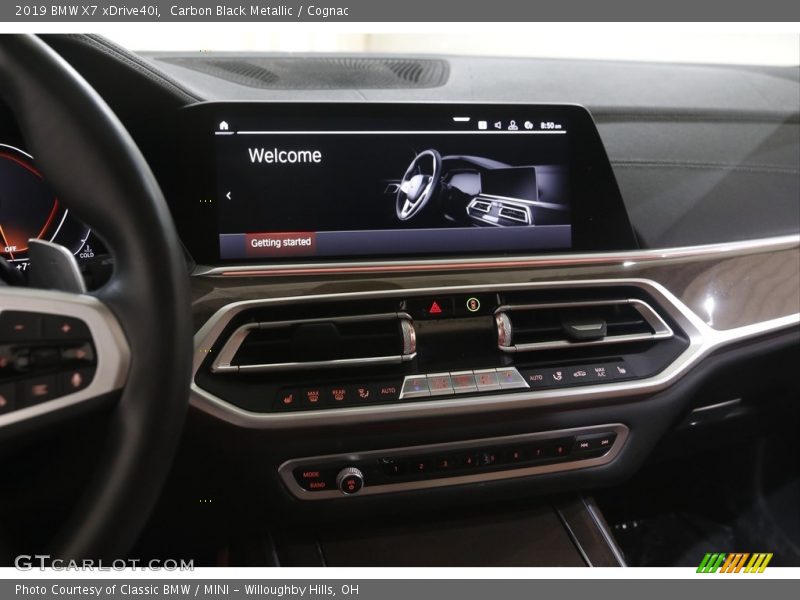 Carbon Black Metallic / Cognac 2019 BMW X7 xDrive40i