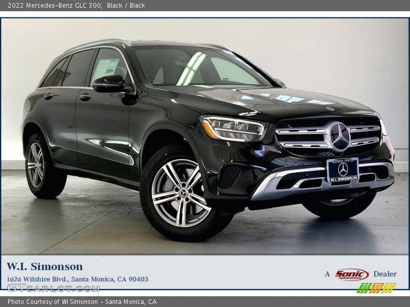 Black / Black 2022 Mercedes-Benz GLC 300