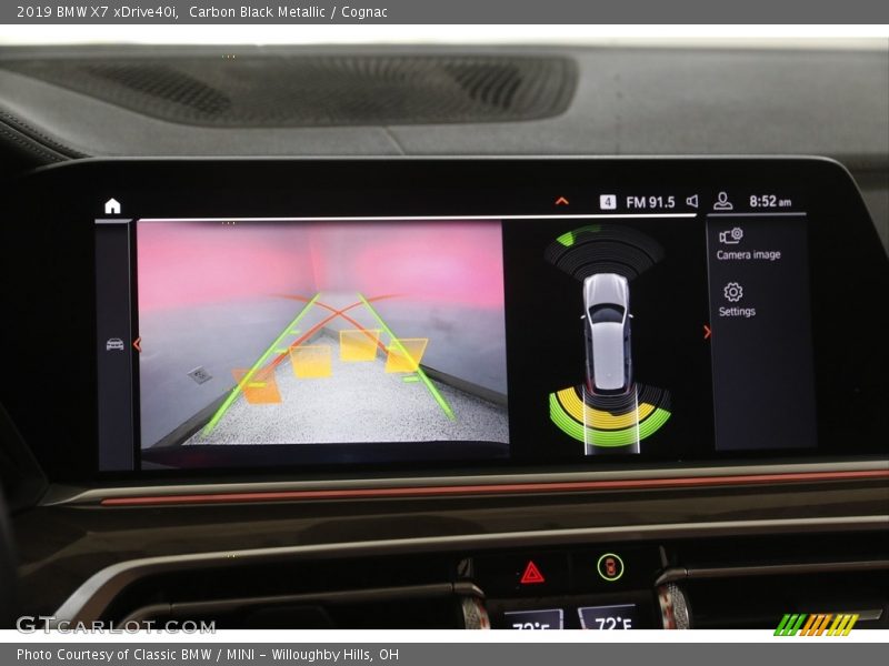 Carbon Black Metallic / Cognac 2019 BMW X7 xDrive40i