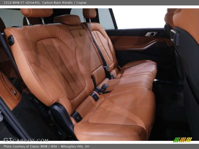 Carbon Black Metallic / Cognac 2019 BMW X7 xDrive40i
