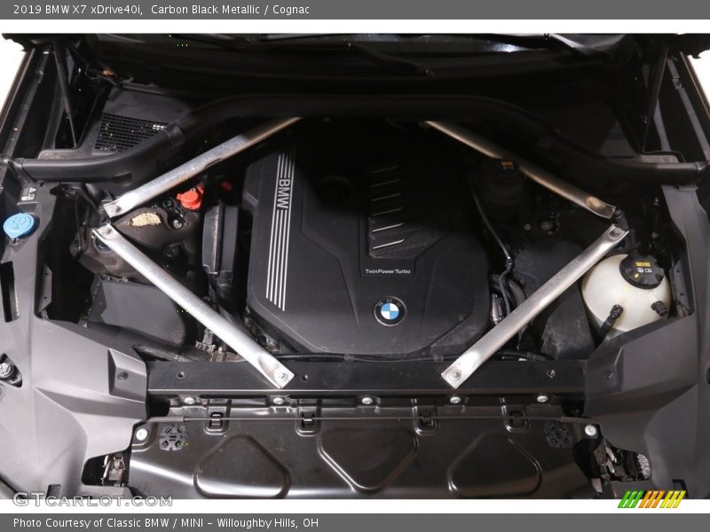 Carbon Black Metallic / Cognac 2019 BMW X7 xDrive40i