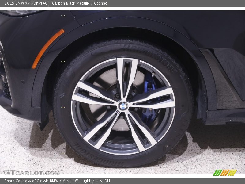 Carbon Black Metallic / Cognac 2019 BMW X7 xDrive40i