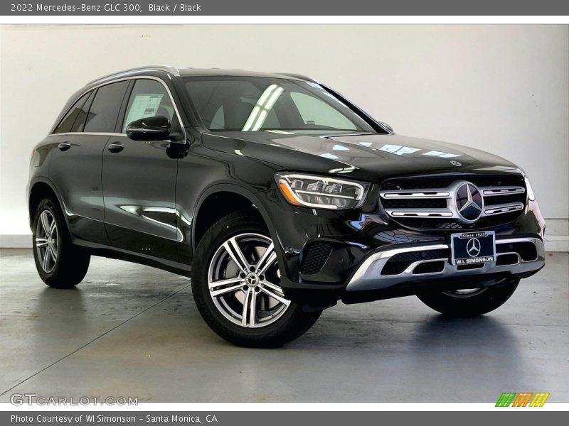 Black / Black 2022 Mercedes-Benz GLC 300