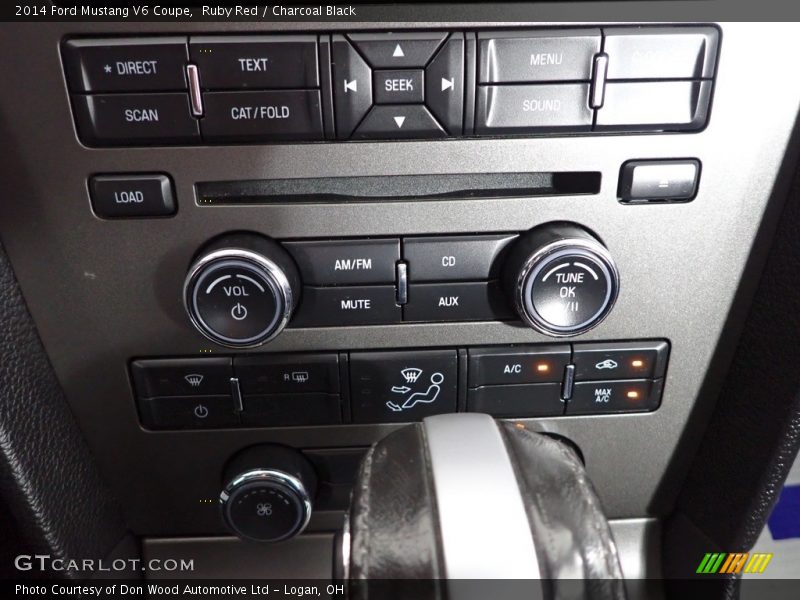 Ruby Red / Charcoal Black 2014 Ford Mustang V6 Coupe