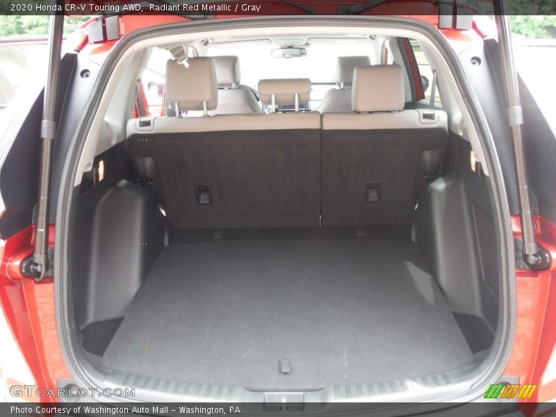 Radiant Red Metallic / Gray 2020 Honda CR-V Touring AWD