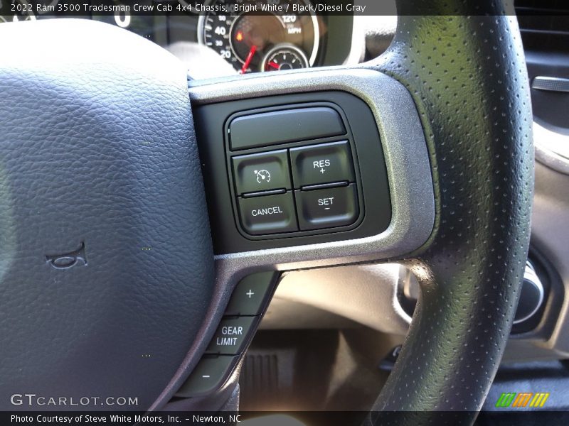 Bright White / Black/Diesel Gray 2022 Ram 3500 Tradesman Crew Cab 4x4 Chassis