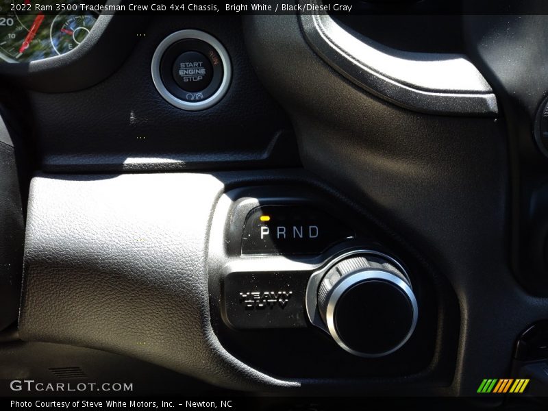Bright White / Black/Diesel Gray 2022 Ram 3500 Tradesman Crew Cab 4x4 Chassis