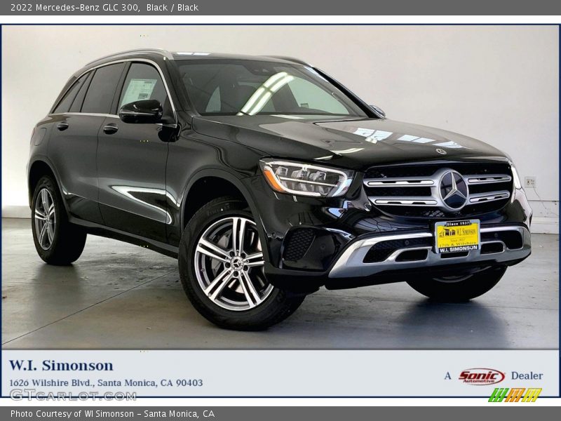 Black / Black 2022 Mercedes-Benz GLC 300