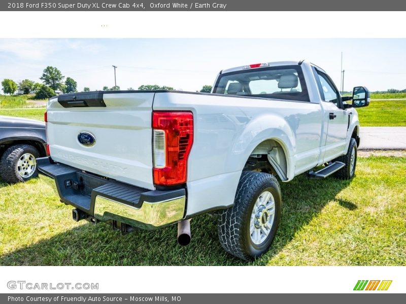 Oxford White / Earth Gray 2018 Ford F350 Super Duty XL Crew Cab 4x4