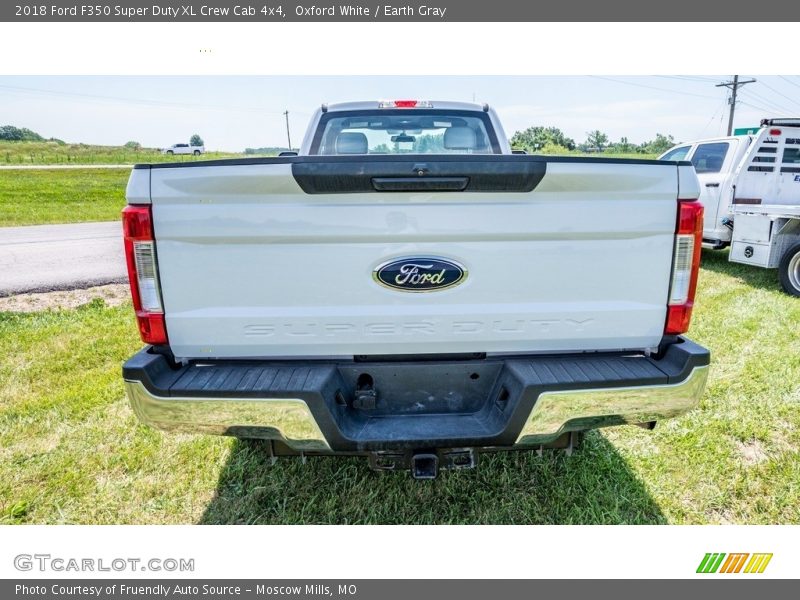 Oxford White / Earth Gray 2018 Ford F350 Super Duty XL Crew Cab 4x4